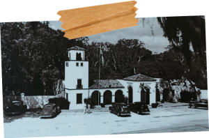 1940s & 1959s St. Augustine Alligator Farm main enterance