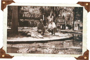 1940s Radio interview in the lagoon